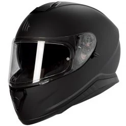 Policarbonato Casco Mt Helmets Thunder 3 Sv Solid A1 Nero Opaco
