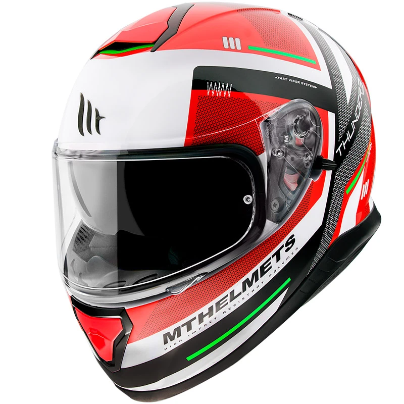 Policarbonato Casco Mt Helmets Thunder 3 Sv Carry C5 Rosso 1 Policarbonato Casco Mt Helmets Thunder 3 Sv Carry C5 Rosso
