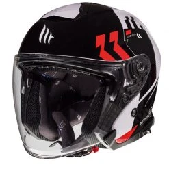 Policarbonato Mt Helmets Thunder 3 Sv Jet Venus A5 Rosso