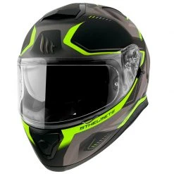 Policarbonato Casco Mt Helmets Thunder 3 Sv Turbine C3 Giallo
