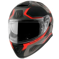 Policarbonato Casco Mt Helmets Thunder 3 Sv Turbine C4 Arancio