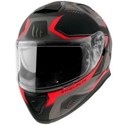 Policarbonato Casco Mt Helmets Thunder 3 Sv Turbine C5 Rosso
