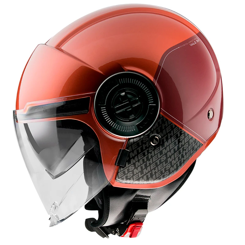 Policarbonato Casco Mt Helmets Viale Sv Break A5 Rosso 2 Policarbonato Casco Mt Helmets Viale Sv Break A5 Rosso - immagine 2