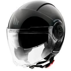 Policarbonato Casco Mt Helmets Viale Sv Solid A1 Nero