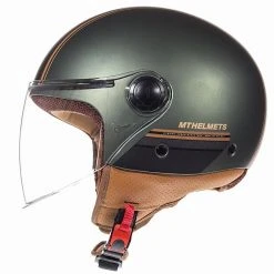 Policarbonato Mt Helmets Street Entire I2 Marrone Opaco