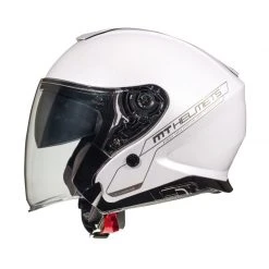 Policarbonato Mt Helmets Thunder 3 Sv Jet Solid A0 Bianco