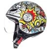 Policarbonato Mt Helmets Urban Street Art Bimbo Bianco Giallo